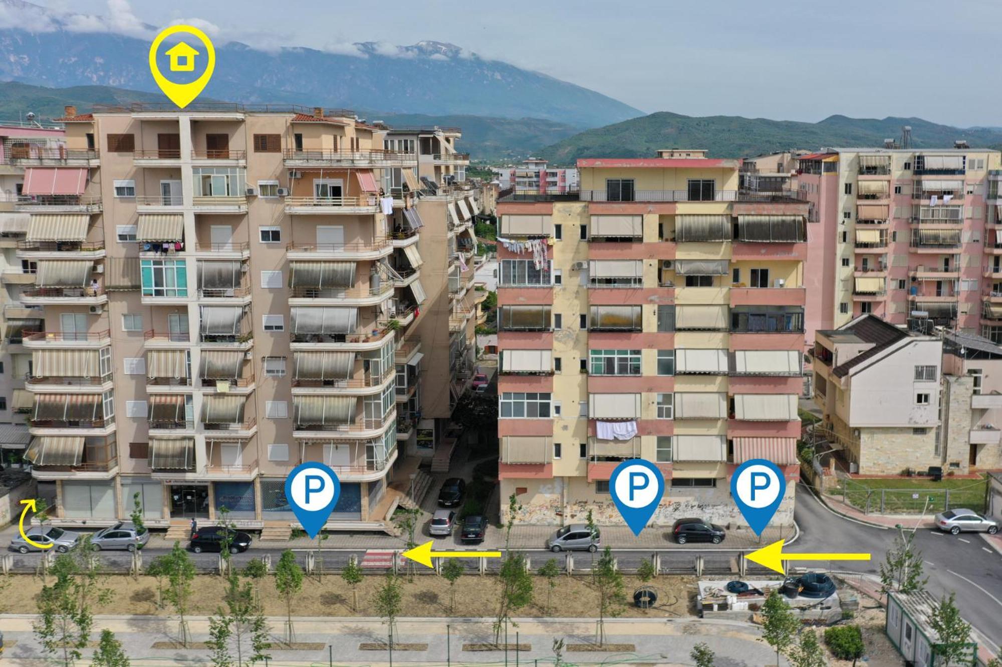 Berat City Panorama 2 Apartment Exterior foto